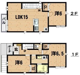 PRIME ASSET二俣川 B棟の物件間取画像